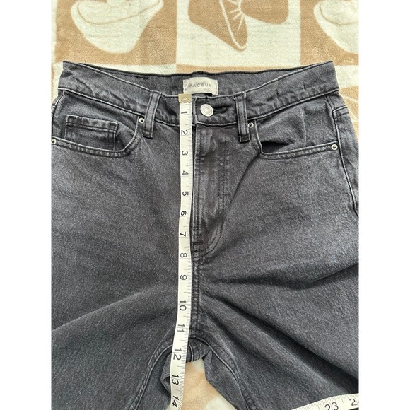 PacSun Stretch‎ Crop Boot Black Jeans Size 26 - Picture 8 of 12